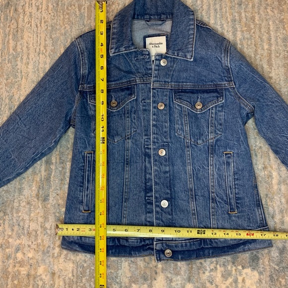 Abercrombie & Fitch Denim Jacket Small NWT - Picture 8 of 9